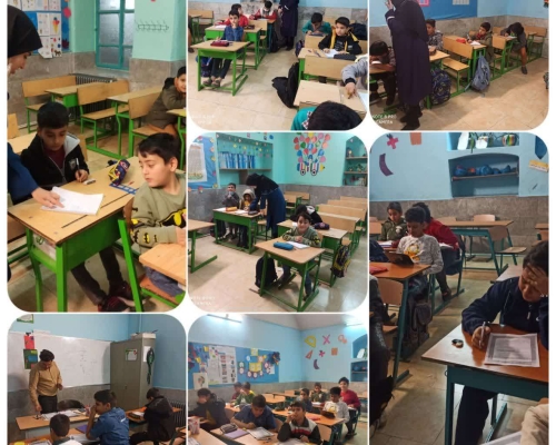 برگزاری کلاس های هوش و تقویتی از پایه اول تا ششم در آموزشگاه فرهیختگان